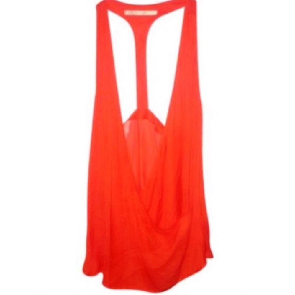 RED HOT HALTER TOP